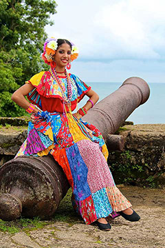 Pollera de Diario o Pollera Chiricana